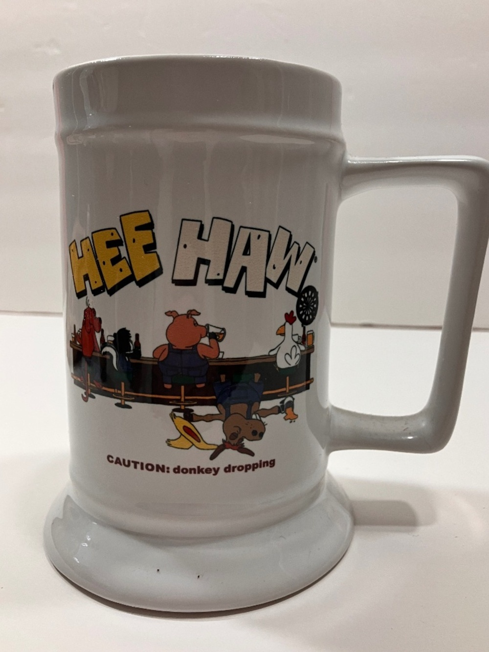 Vintage Hee Haw Beer Stein